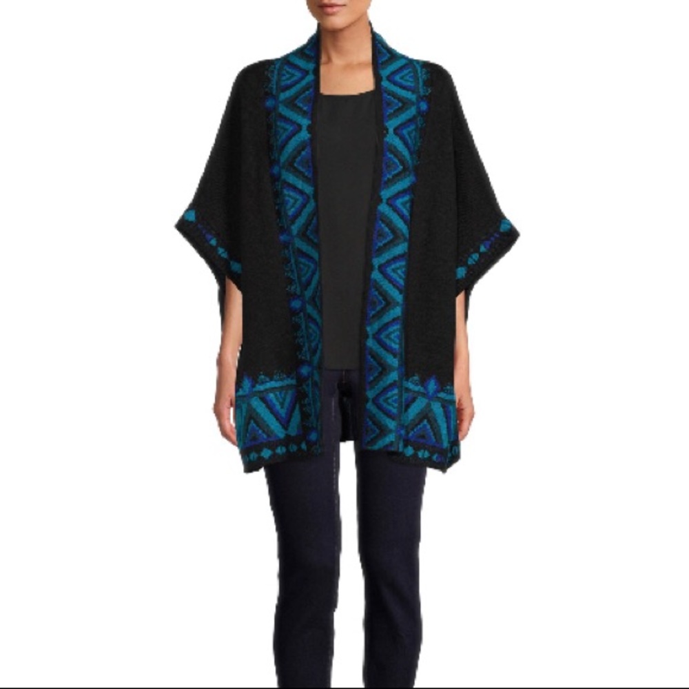 Open-Front Ruana Sweater - Picture 15 of 15
